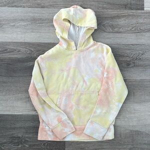 Tie dye sherbet hoodie kids M old navy